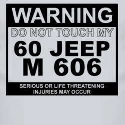 Warning Do Not Touch My 1960 M 606 Funny Car T Shirt