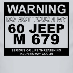 Warning Do Not Touch My 1960 M 679 Funny Car T Shirt