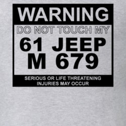 Warning Do Not Touch My 1961 M 679 Funny Car T Shirt