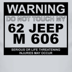 Warning Do Not Touch My 1962 M 606 Funny Car T Shirt