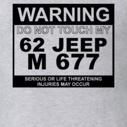 Warning Do Not Touch My 1962 M 677 Funny Car T Shirt