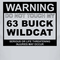 Warning Do Not Touch My 1963 BUICK WILDCAT Funny Car T Shirt