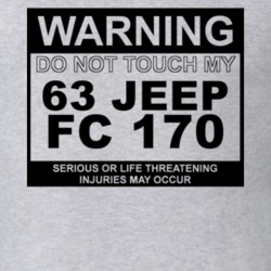 Warning Do Not Touch My 1963 FC 170 Funny Car T Shirt
