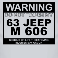 Warning Do Not Touch My 1963 M 606 Funny Car T Shirt