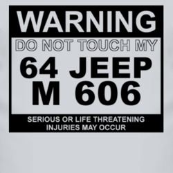 Warning Do Not Touch My 1964 M 606 Funny Car T Shirt