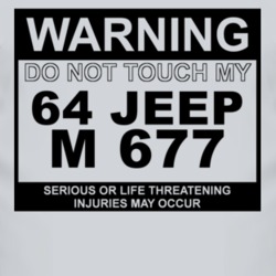 Warning Do Not Touch My 1964 M 677 Funny Car T Shirt