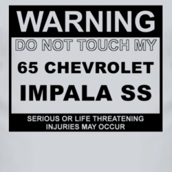 Warning Do Not Touch My 1965 CHEVY IMPALA SS Funny Car T Shirt