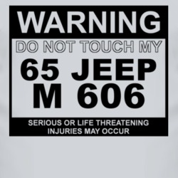 Warning Do Not Touch My 1965 M 606 Funny Car T Shirt