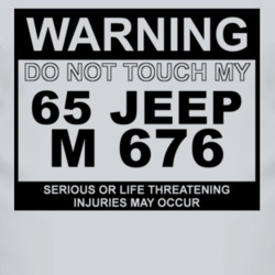 Warning Do Not Touch My 1965 M 676 Funny Car T Shirt