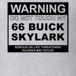Warning Do Not Touch My 1966 BUICK SKYLARK Funny Car T Shirt