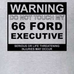 Warning Do Not Touch My 1966 Executive Funny Car T Shirt
