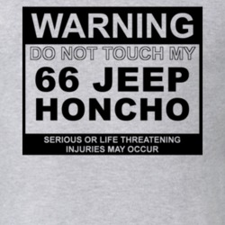 Warning Do Not Touch My 1966 Honcho Funny Car T Shirt