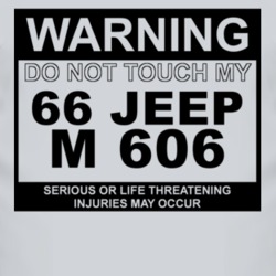 Warning Do Not Touch My 1966 M 606 Funny Car T Shirt