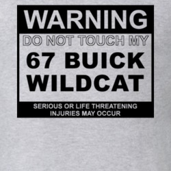 Warning Do Not Touch My 1967 BUICK WILDCAT Funny Car T Shirt