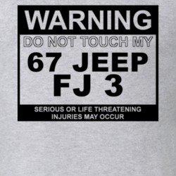 Warning Do Not Touch My 1967 FJ 3 Funny Car T Shirt