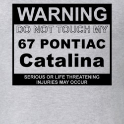 Warning Do Not Touch My 1967 Pontiac Catalina Funny Car T Shirt