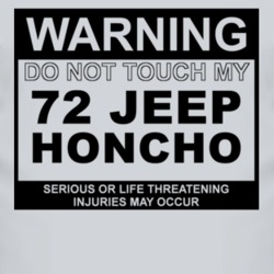 Warning Do Not Touch My 1972 Honcho Funny Car T Shirt