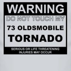 Warning Do Not Touch My 1973 Oldsmobile Tornado Funny Car T Shirt