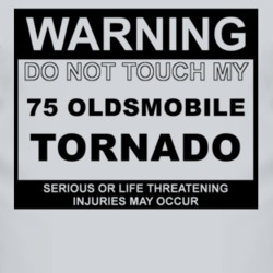 Warning Do Not Touch My 1975 Oldsmobile Tornado Funny Car T Shirt