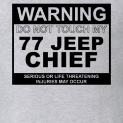 Warning Do Not Touch My 1977 Chief Funny Car T Shirt