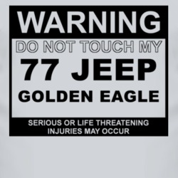 Warning Do Not Touch My 1977 Golden Eagle Funny Car T Shirt