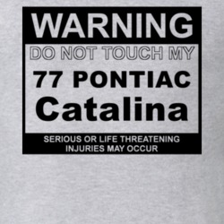 Warning Do Not Touch My 1977 Pontiac Catalina Funny Car T Shirt