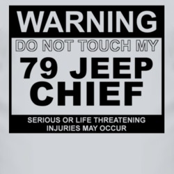 Warning Do Not Touch My 1979 Chief Funny Car T Shirt