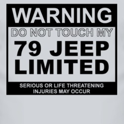 Warning Do Not Touch My 1979 Limited Funny Car T Shirt