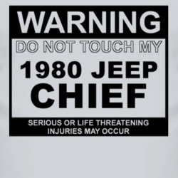 Warning Do Not Touch My 1980 Chief Funny Car T Shirt