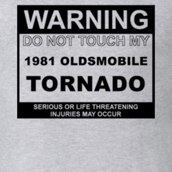 Warning Do Not Touch My 1981 Oldsmobile Tornado Funny Car T Shirt