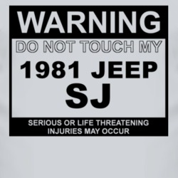 Warning Do Not Touch My 1981 SJ Funny Car T Shirt