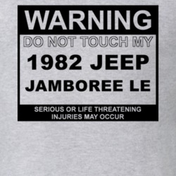 Warning Do Not Touch My 1982 Jamboree LE Funny Car T Shirt