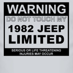 Warning Do Not Touch My 1982 Limited Funny Car T Shirt