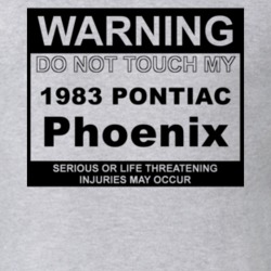 Warning Do Not Touch My 1983 Pontiac Phoenix Funny Car T Shirt