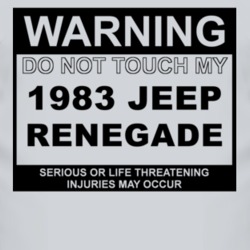 Warning Do Not Touch My 1983 Renegade Funny Car T Shirt