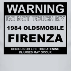Warning Do Not Touch My 1984 Oldsmobile Firenza Funny Car T Shirt