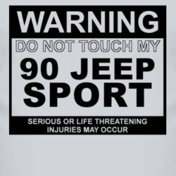 Warning Do Not Touch My 1990 Sport Funny Car T Shirt