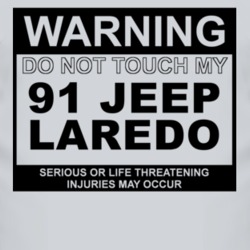 Warning Do Not Touch My 1991 Laredo Funny Car T Shirt