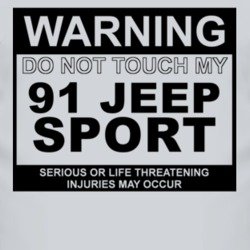 Warning Do Not Touch My 1991 Sport Funny Car T Shirt