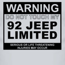 Warning Do Not Touch My 1992 Limited Funny Car T Shirt