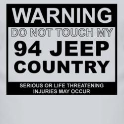Warning Do Not Touch My 1994 Country Funny Car T Shirt