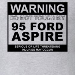 Warning Do Not Touch My 1995 Aspire Funny Car T Shirt