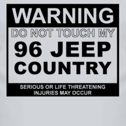 Warning Do Not Touch My 1996 Country Funny Car T Shirt
