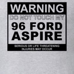 Warning Do Not Touch My 1996 Aspire Funny Car T Shirt
