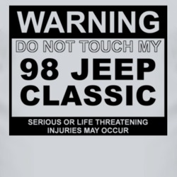 Warning Do Not Touch My 1998 Classic Funny Car T Shirt