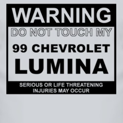 Warning Do Not Touch My 1999 Chevy Lumina Funny Car T Shirt