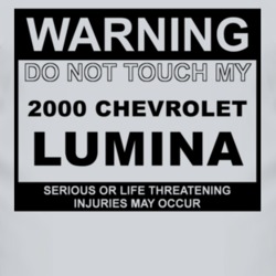Warning Do Not Touch My 2000 Chevy Lumina Funny Car T Shirt