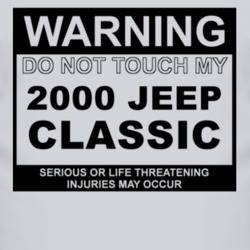 Warning Do Not Touch My 2000 Classic Funny Car T Shirt