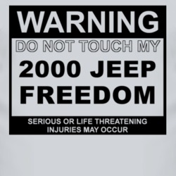 Warning Do Not Touch My 2000 Freedom Funny Car T Shirt