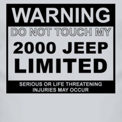 Warning Do Not Touch My 2000 Limited Funny Car T Shirt
